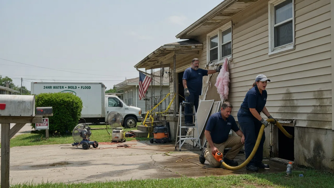 Water Damage Repair in Pleasant Garden, NC near me